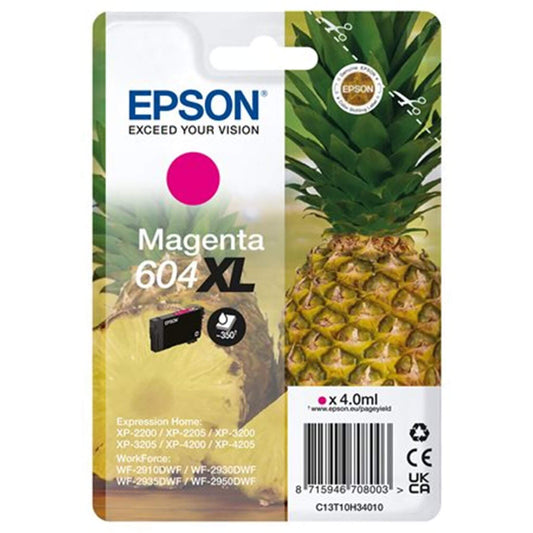 Magenta mustekasetti: Epson C13T10H34010 (604XL) | Finink.com
