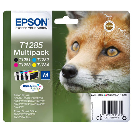 Multipakkaus neljä väriä: Epson T1285 | Finink.com