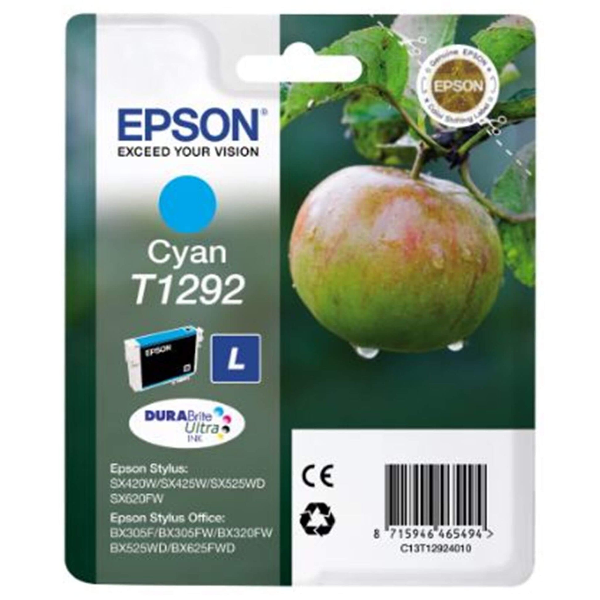 Cyan mustepatruuna: Epson T1292 | Finink.com