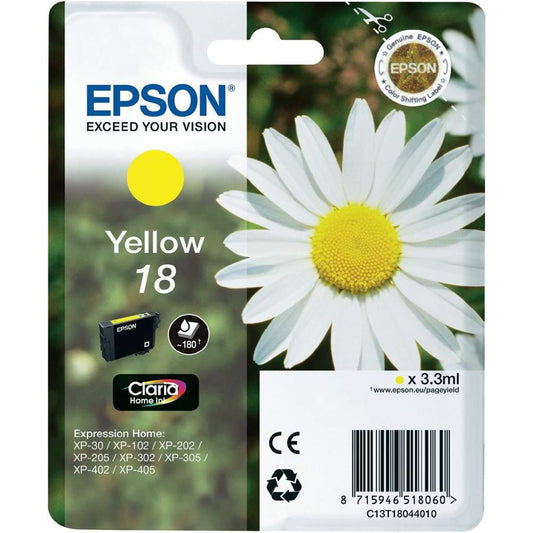 Keltainen mustepatruuna: Epson T1804 | Finink.com