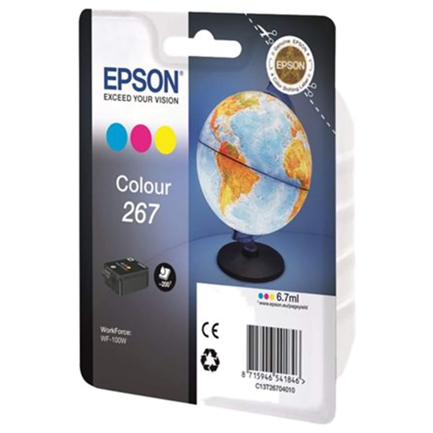 Kolmivärinen mustepatruuna: Epson T2670 (267) | Finink.com