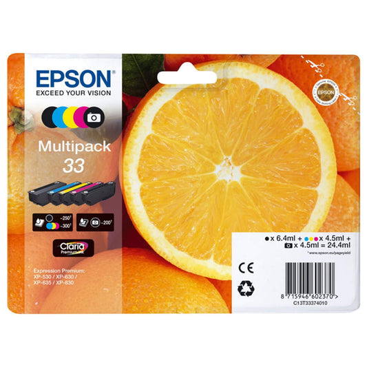 Multipakkaus viisi väriä: Epson T3337 | Finink.com