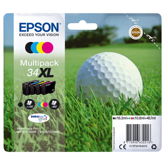 Multipakkaus neljä XL väriä: Epson T3476 | Finink.com