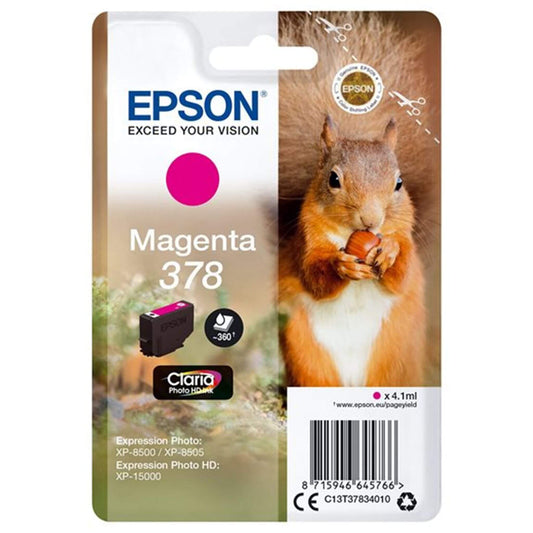 Magenta mustepatruuna: Epson T3783 (378) | Finink.com