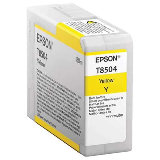 Keltainen mustepatruuna: Epson T8504 | Finink.com