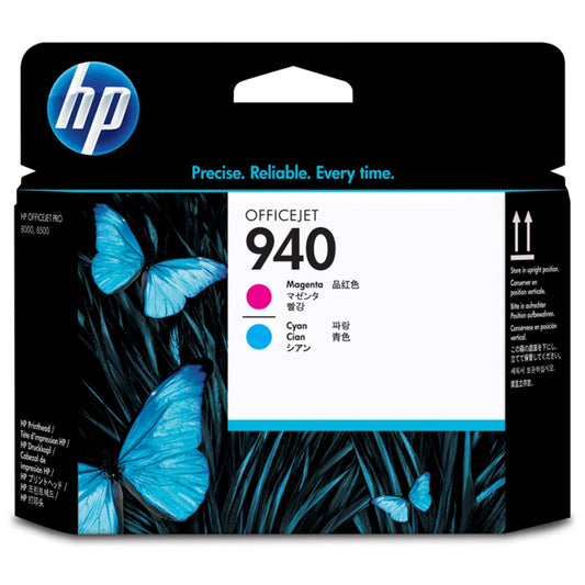 Kirjoituspää, cyan ja magenta HP C4901A (HP 940) | Finink.com