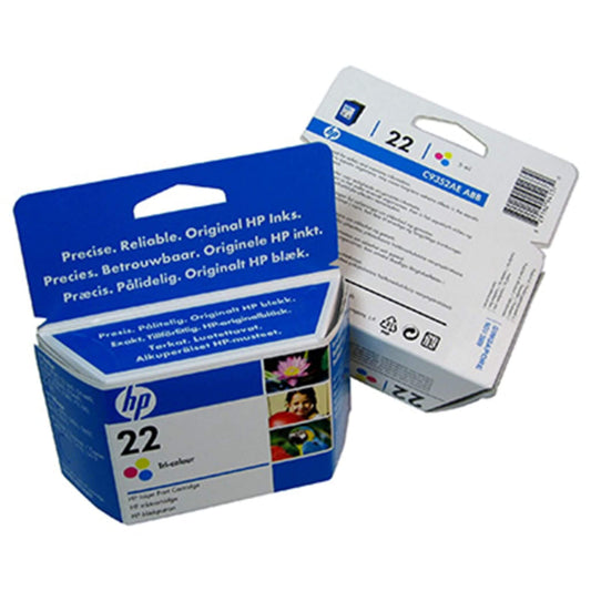Kolmevärinen mustekasetti: HP C9352AE (HP 22) | Finink.com