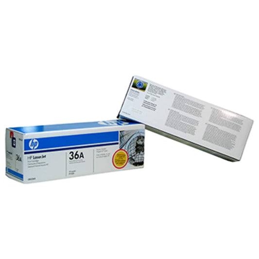 Musta värikasetti: HP CB436A (HP 36A) | Finink.com