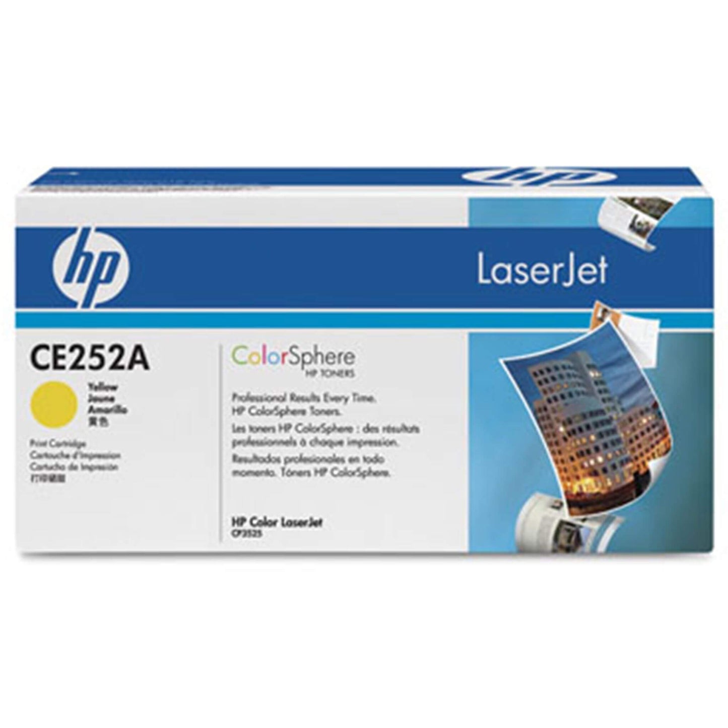 Keltainen värikasetti: HP CE252A | Finink.com