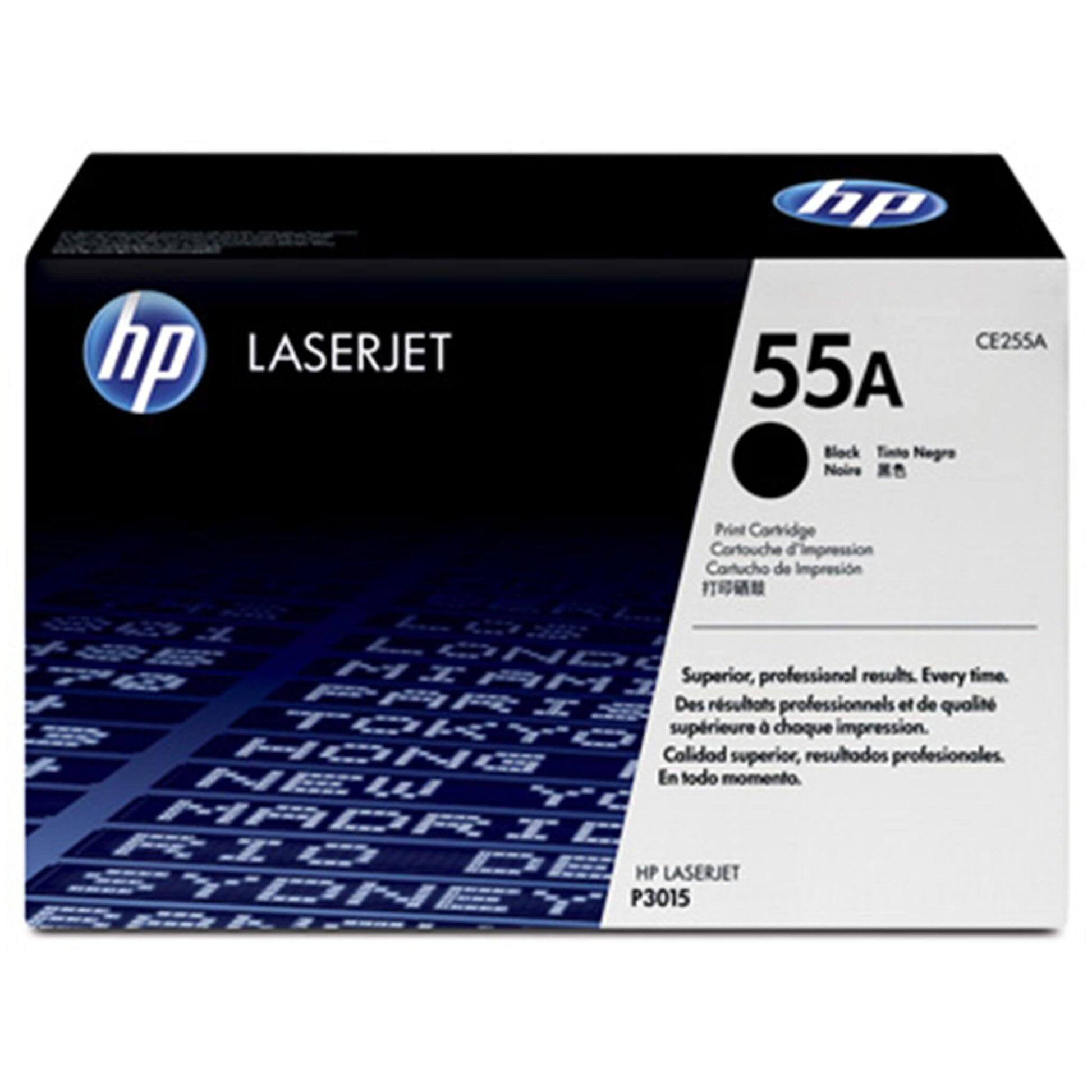 Musta värikasetti: HP CE255A (HP 55A) | Finink.com