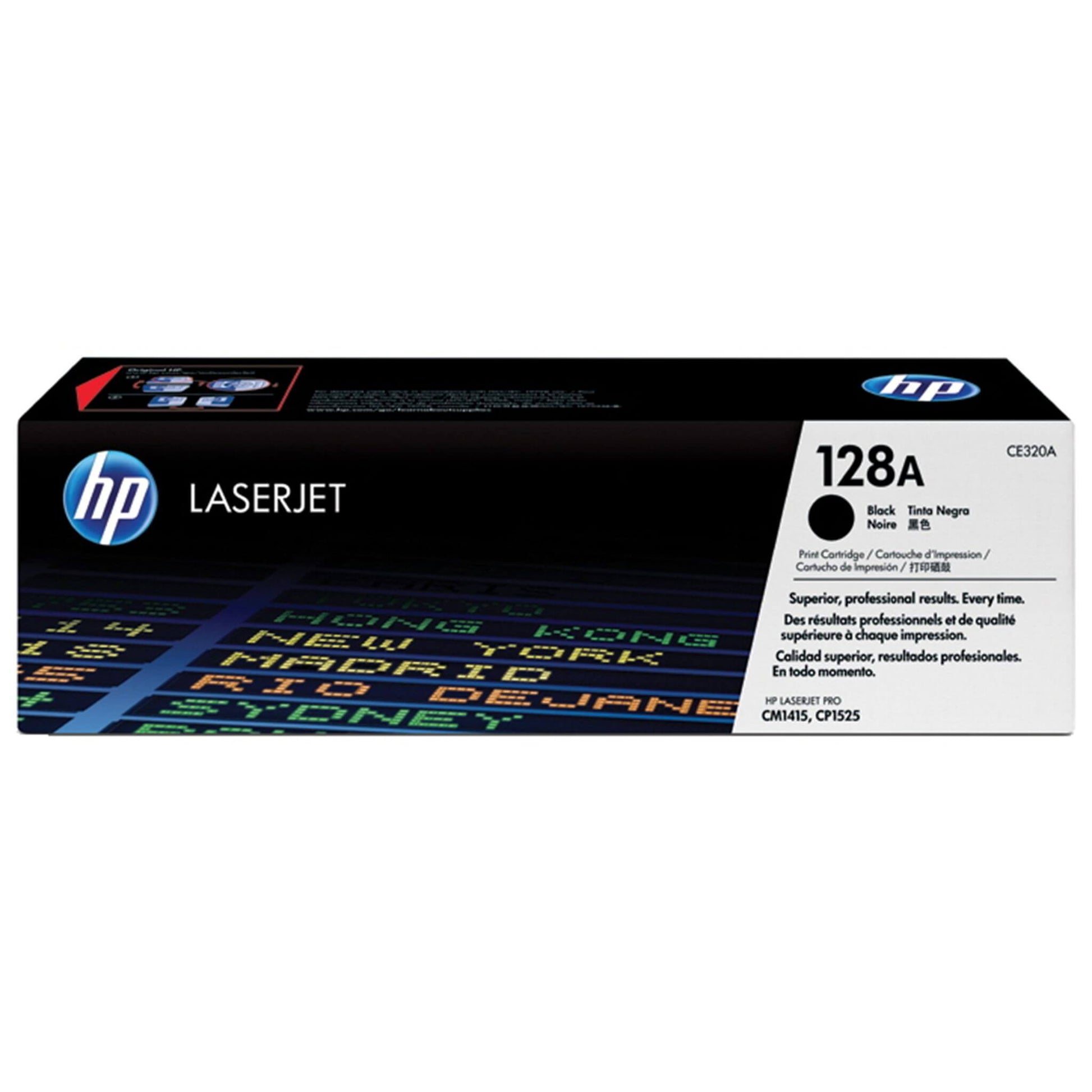 Musta värikasetti: HP CE320A (HP 128A) | Finink.com