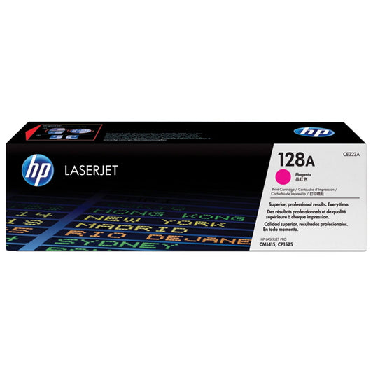 Magenta värikasetti: HP CE323A (HP 128A) | Finink.com