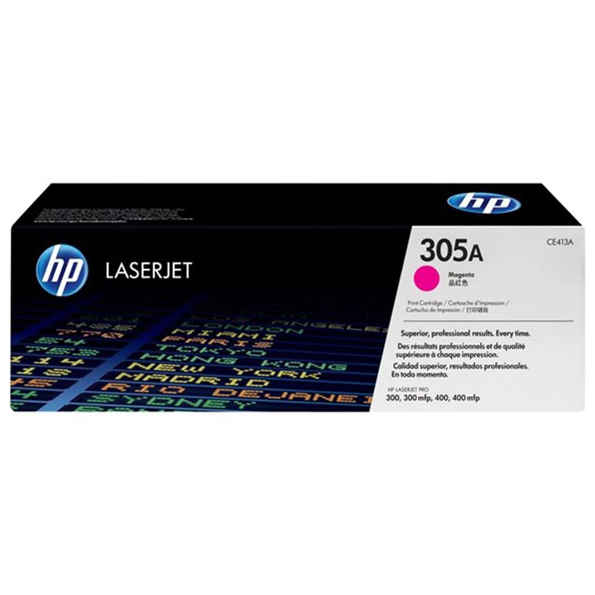 Magenta värikasetti: HP CE413A (HP 305A) | Finink.com