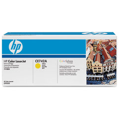 Keltainen värikasetti: HP CE742A
