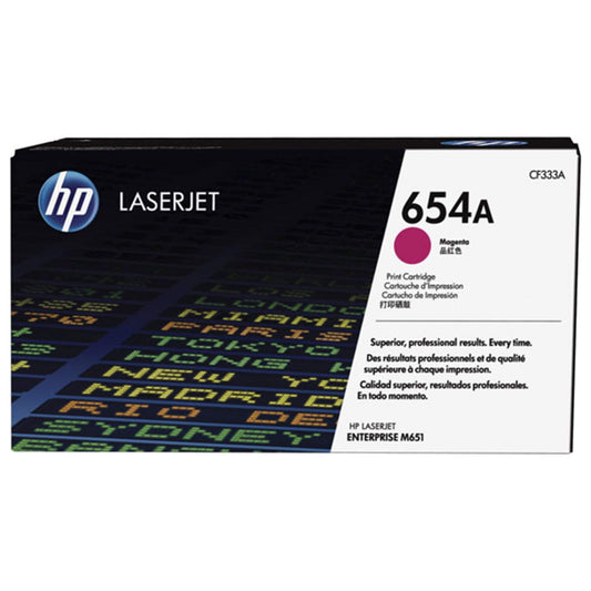 Magenta värikasetti: HP CF333A (HP 654A) | Finink.com
