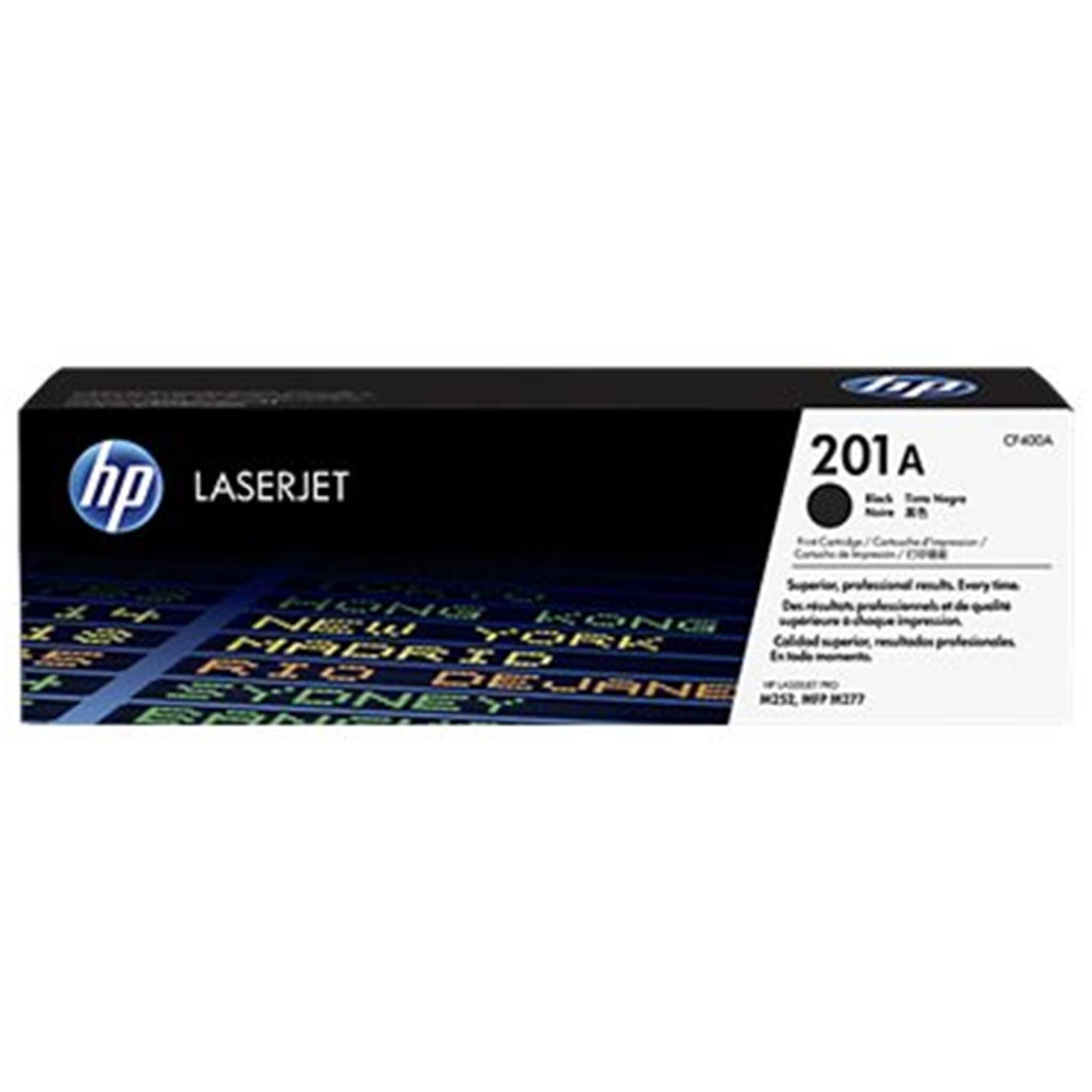 Musta värikasetti: HP CF400A (HP 201A) | Finink.com