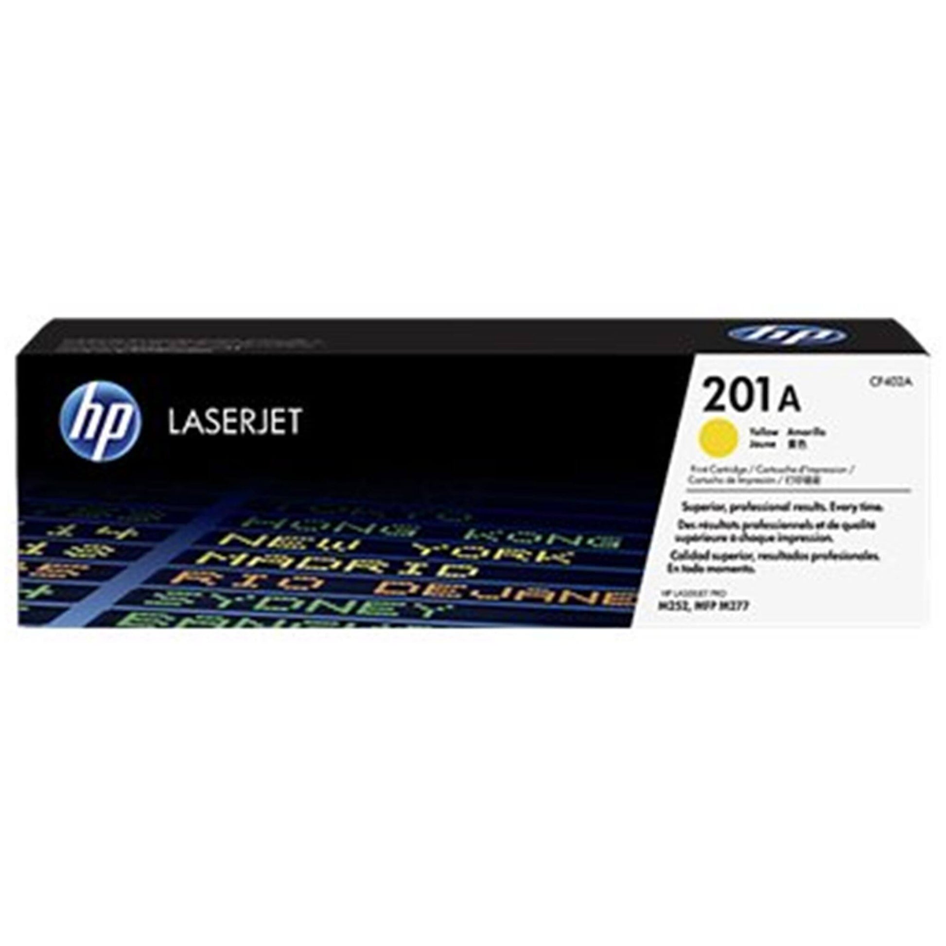Keltainen värikasetti: HP CF402A (HP 201A) | Finink.com