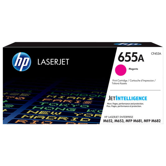 Magenta värikasetti: HP CF453A (655A) | Finink.com