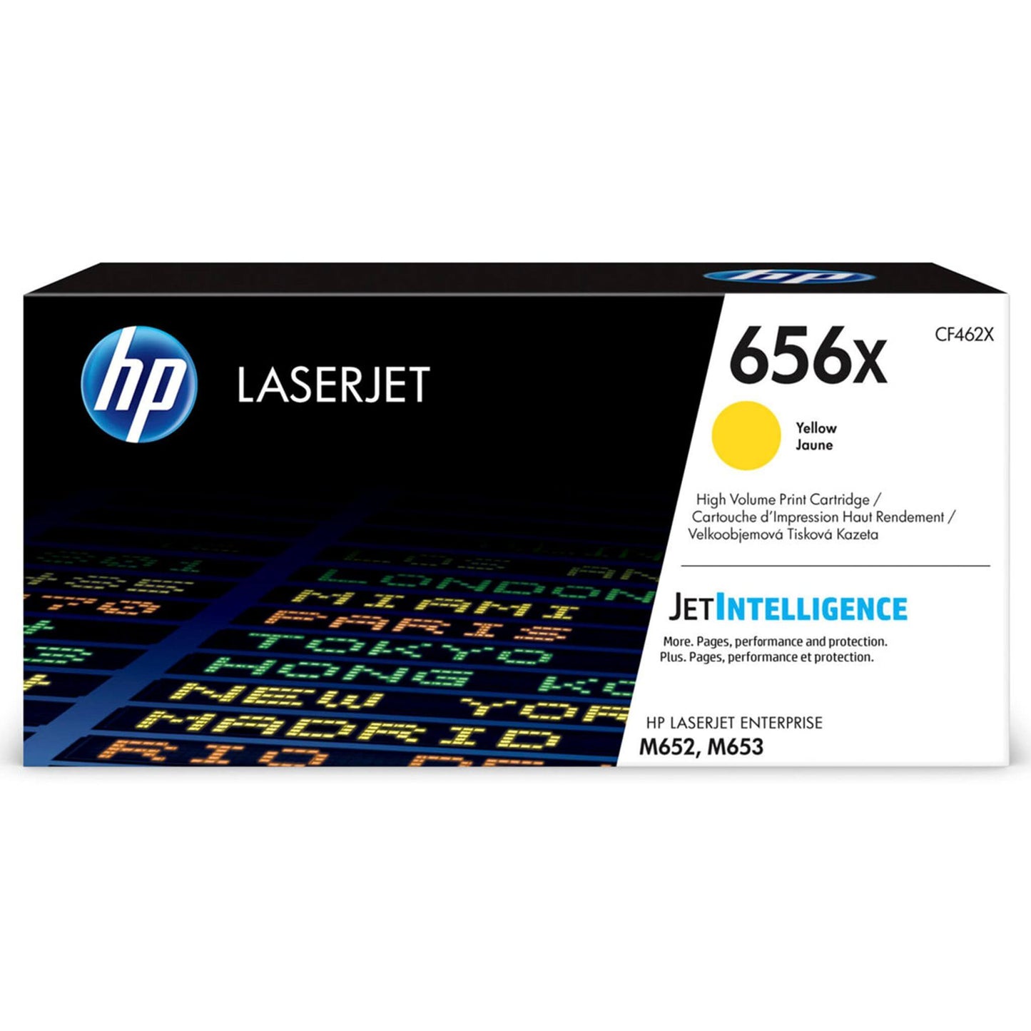 Keltainen värikasetti: HP CF462X (HP 656X) | Finink.com