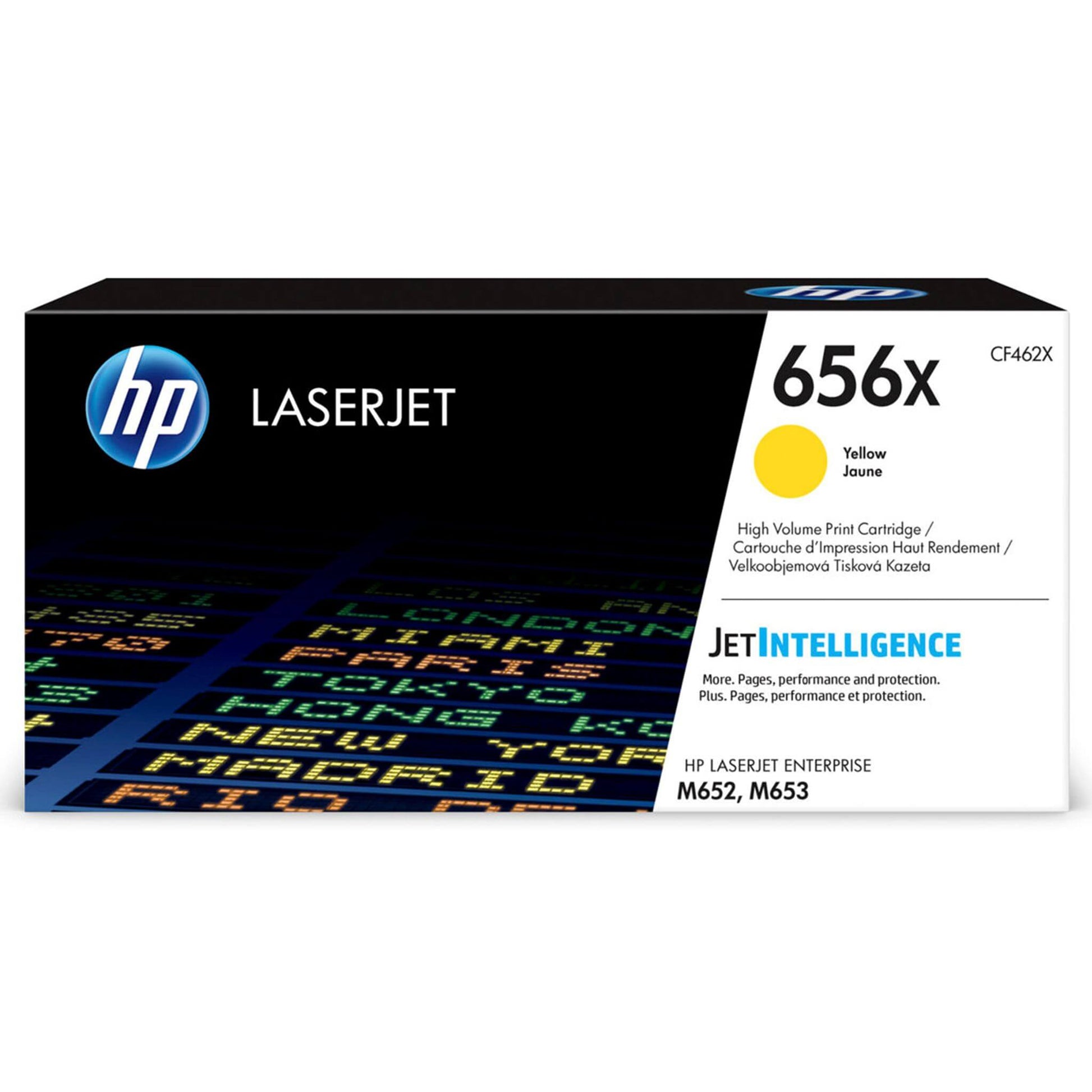 Keltainen värikasetti: HP CF462X (HP 656X) | Finink.com