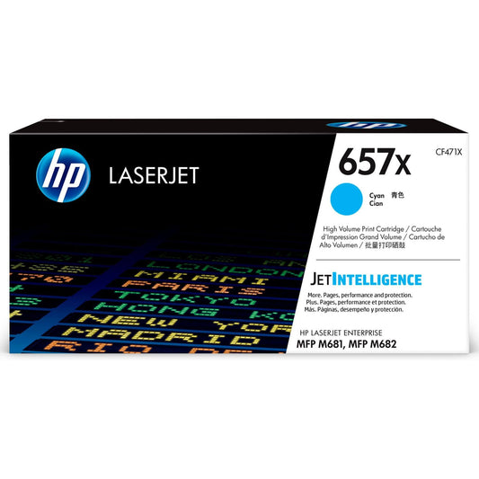 Cyan värikasetti: HP CF471XC (HP 657X) | Finink.com