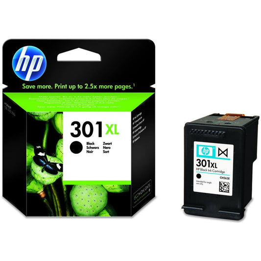 Musta mustekasetti: HP CH563EE (HP 301XL) | Finink.com