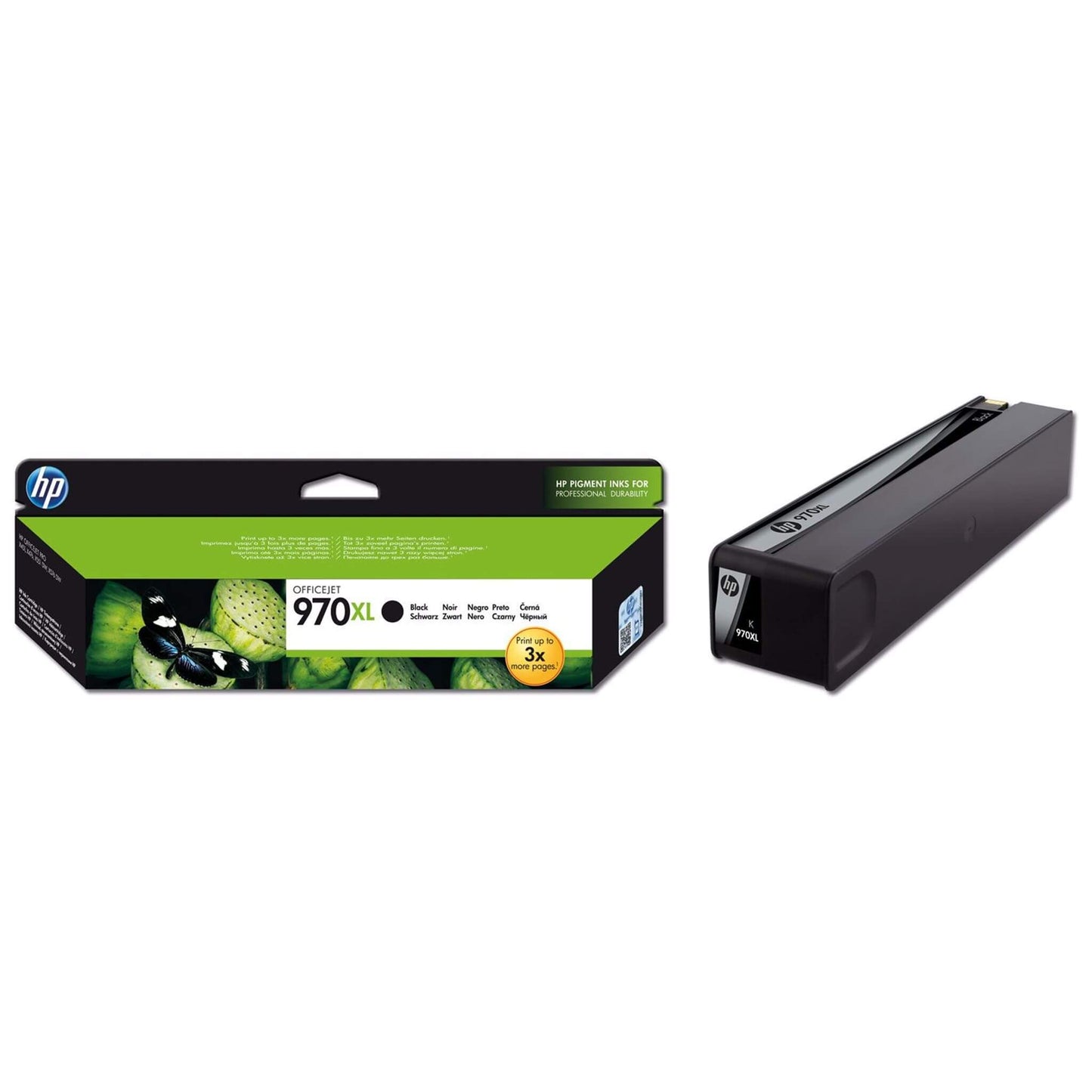 Musta mustepatruuna: HP CN625AE (HP 970 XL) | Finink.com