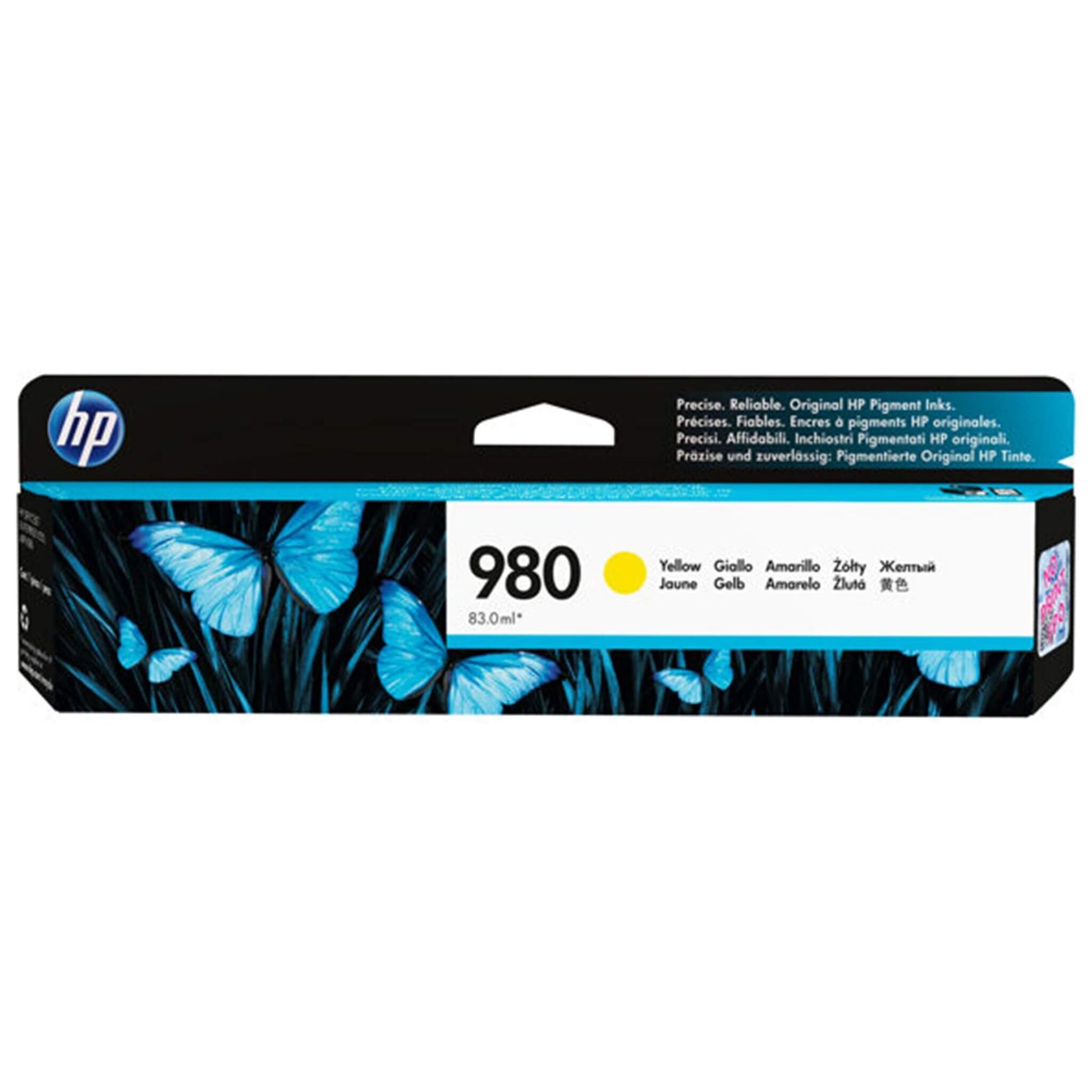 Keltainen mustepatruuna: HP D8J09A (HP 980) | Finink.com