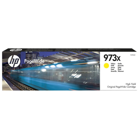 Keltainen mustepatruuna: HP F6T83AE (973X) | Finink.com