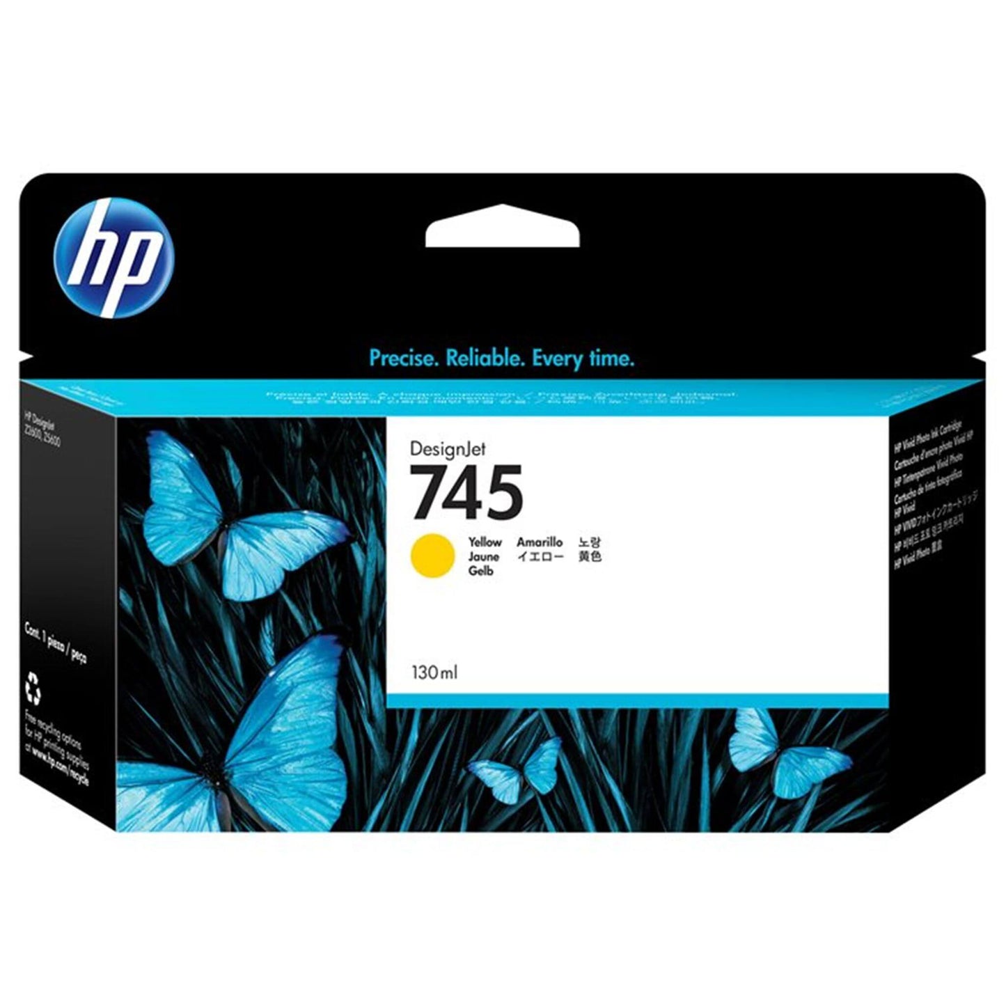 Keltainen miustepatruuna: HP F9J96A (745) | Finink.com