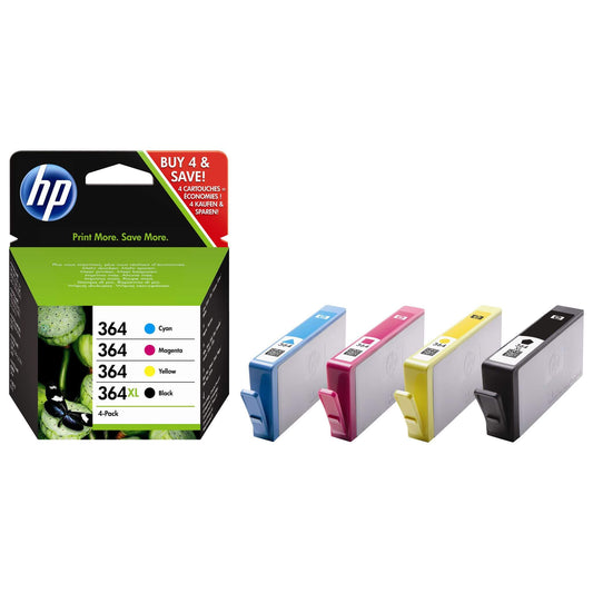 Neljän värin kasettisarja: HP 364 Combo Pack | Finink.com
