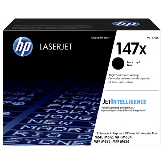 Musta värikasetti: HP W1470X (147X) | Finink.com