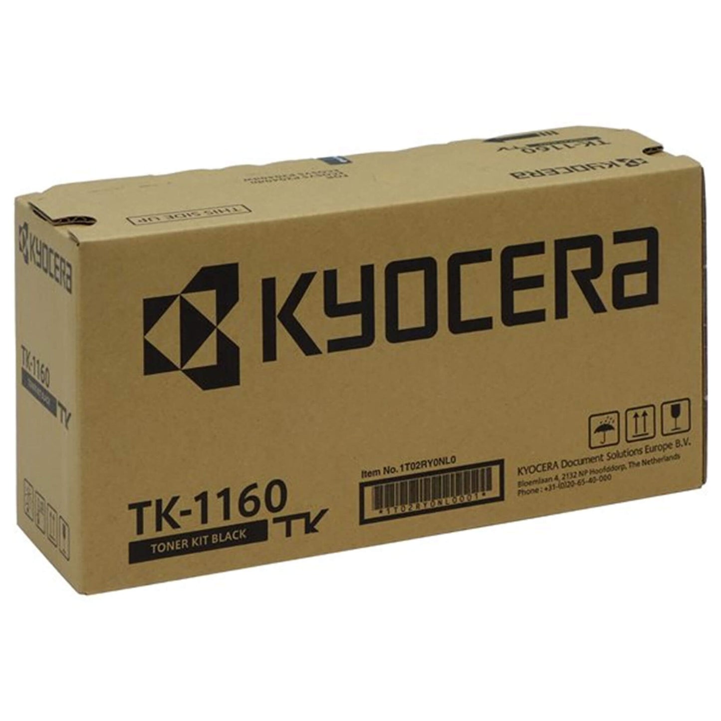 Musta värikasetti: Kyosera 1T02RY0NL0 (TK-1160) | Finink.com