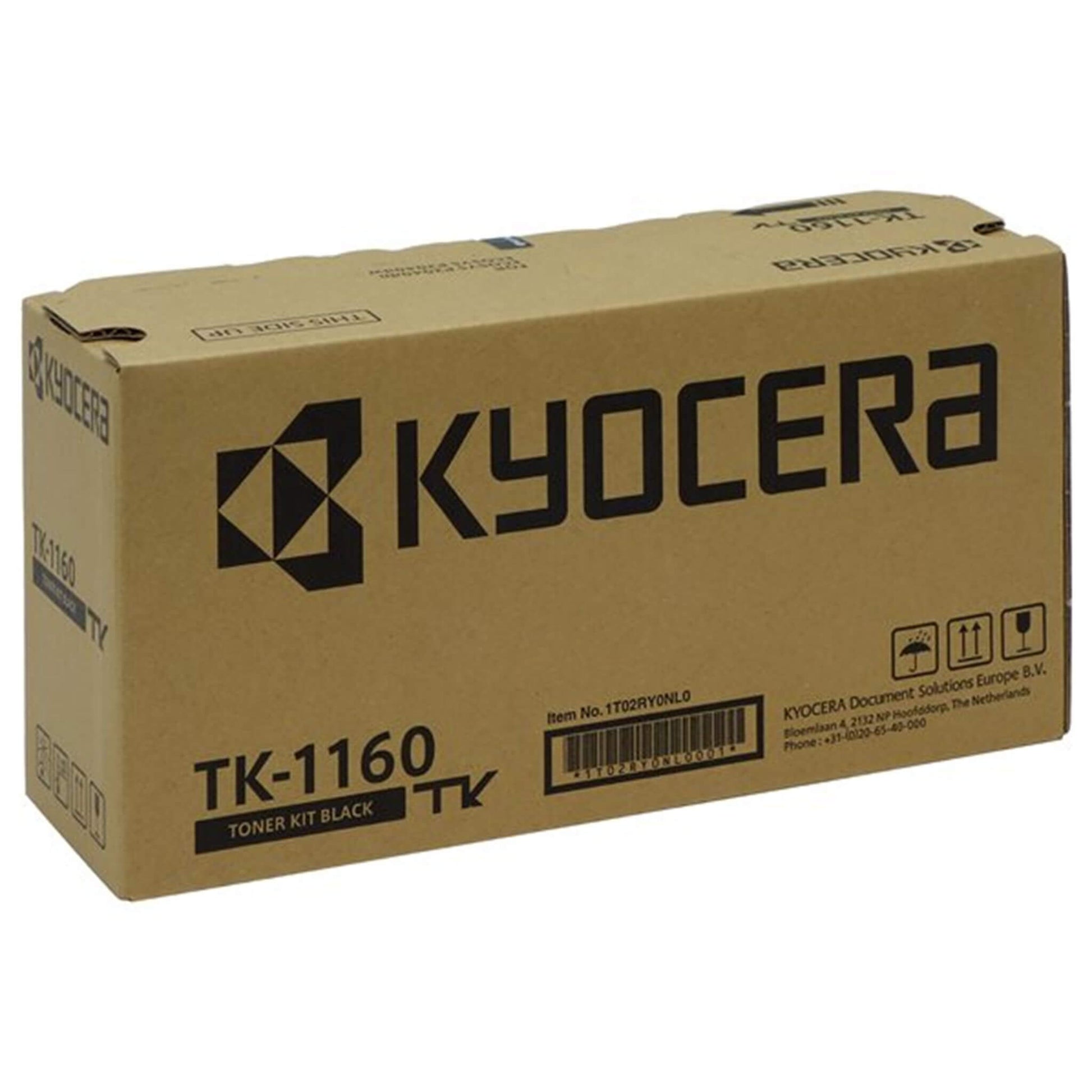 Musta värikasetti: Kyosera 1T02RY0NL0 (TK-1160) | Finink.com