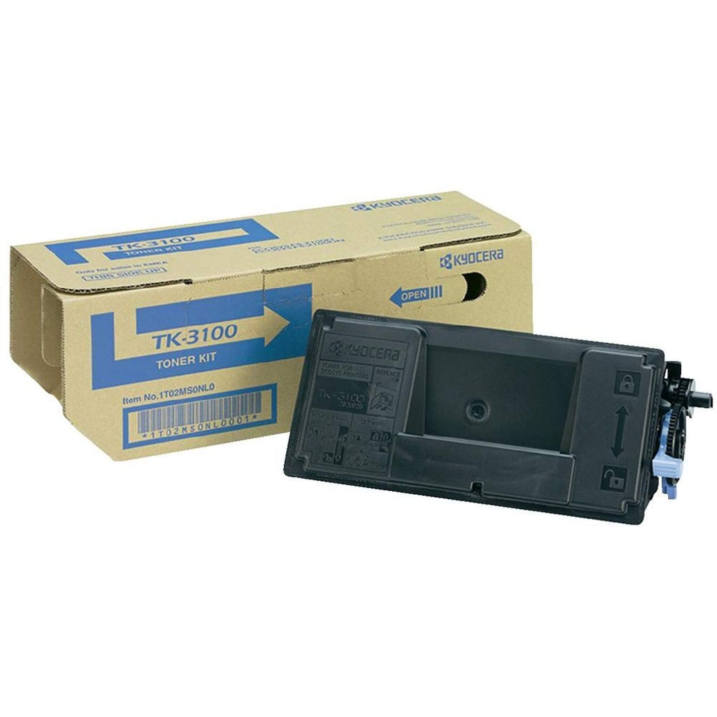 Musta värikasetti: Kyocera 1T02MS0NL0 (TK-3100) | Finink.com
