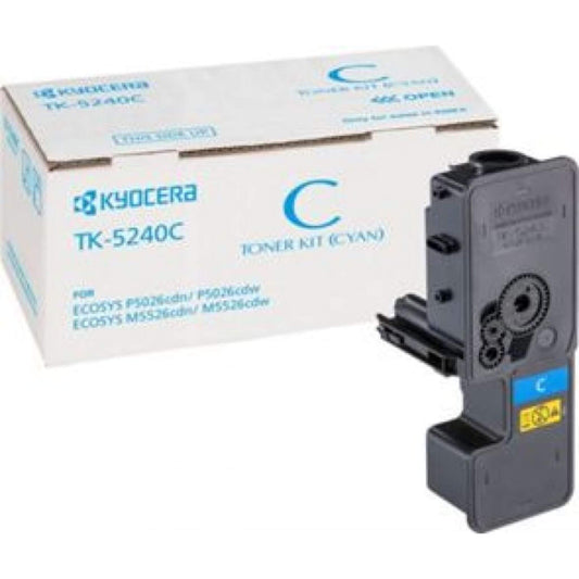 Cyan värikasetti: Kyocera 1T02R7CNL0 (TK-5240C) | Finink.com