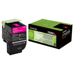 Magenta värikasetti: Lexmark 70C20M0 (702 M) LRP