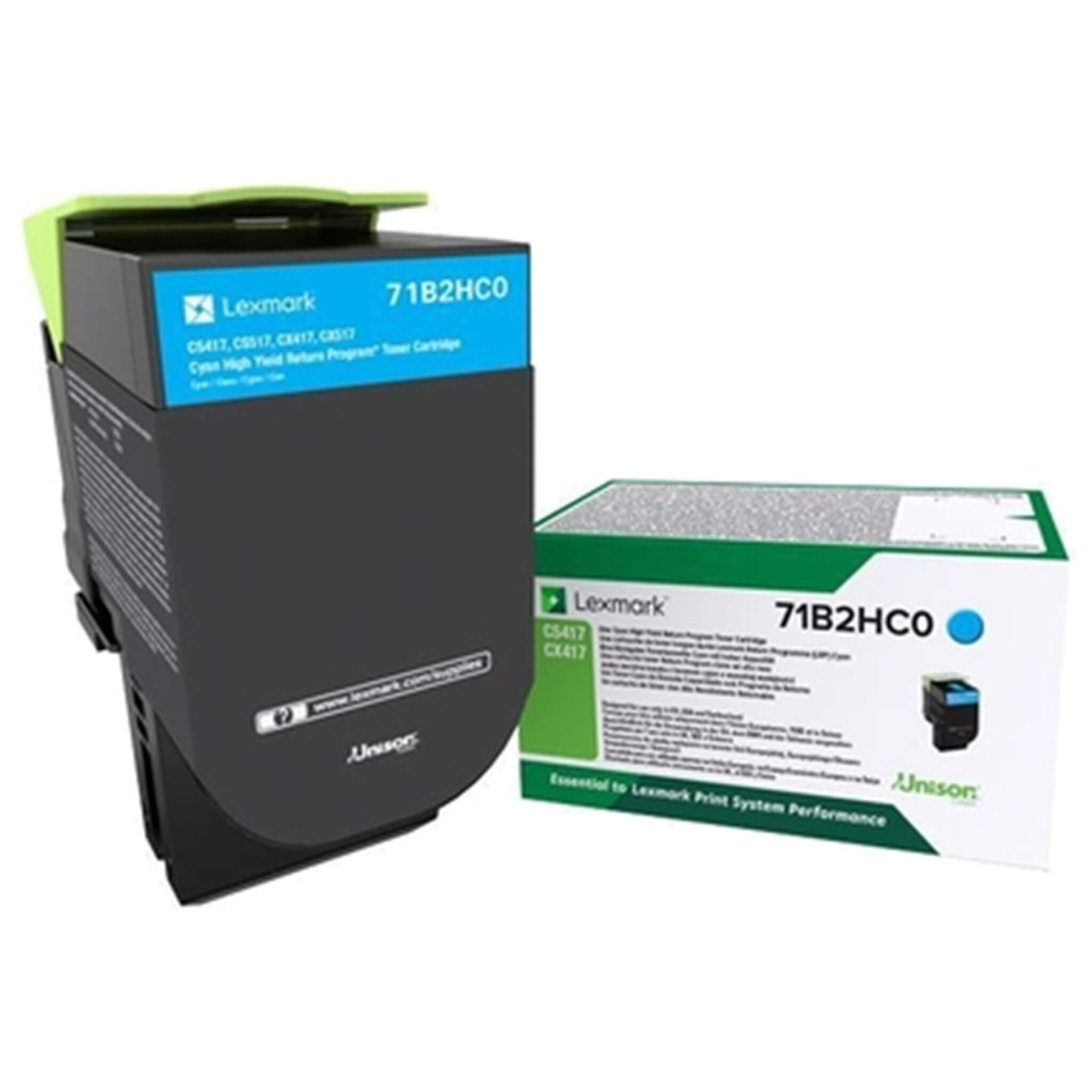 Cyan värikasetti: Lexmark 71B2HC0 | Finink.com