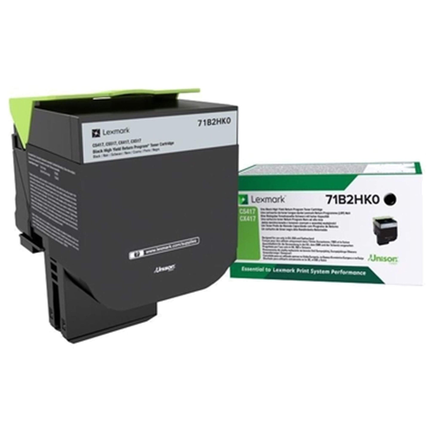 Musta värikasetti: Lexmark 71B2HK0 | Finink.com