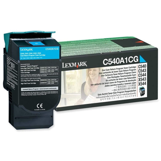 Cyan värikasetti: Lexmark C540A1CG LRP | Finink.com