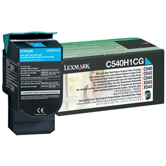 Cyan värikasetti: Lexmark C540H1CG LRP | Finink.com