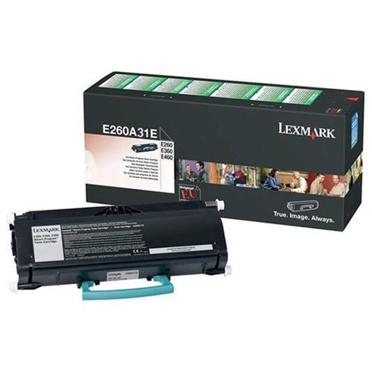 Musta värikasetti: Lexmark E260A31E | Finink.com