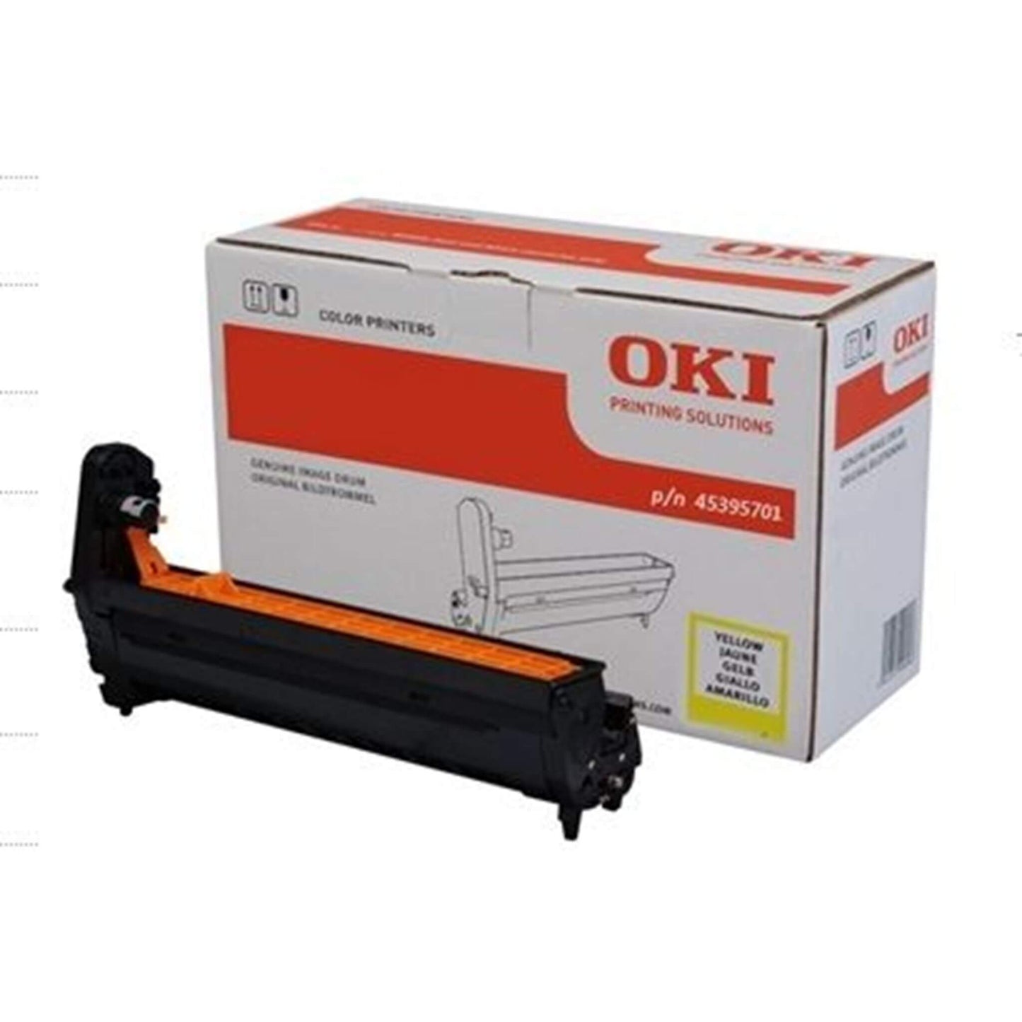 Rumpu, keltainen OKI 45395701 | Finink.com