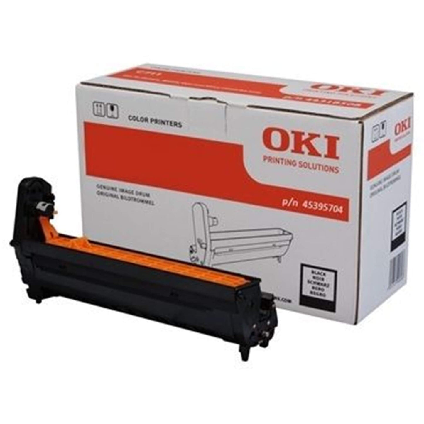 Rumpu, musta OKI 45395704 | Finink.com