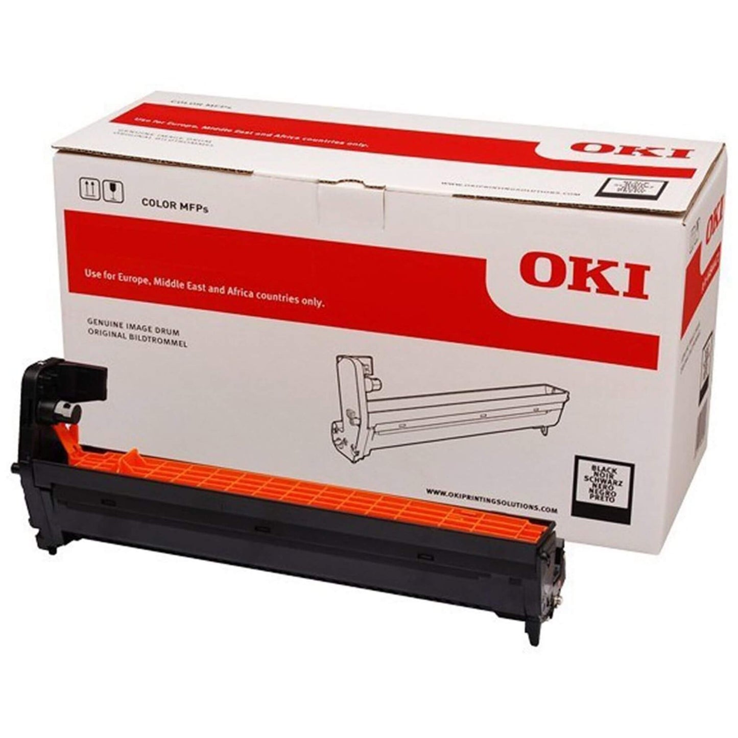 Rumpu, musta OKI 46857508 | Finink.com