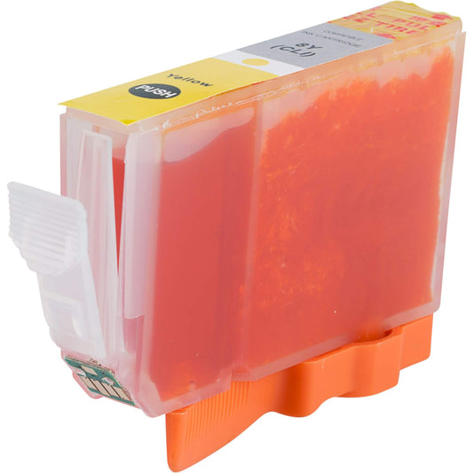 Keltainen mustepatruuna, korvaa Canon CLI-8Y | Finink.com