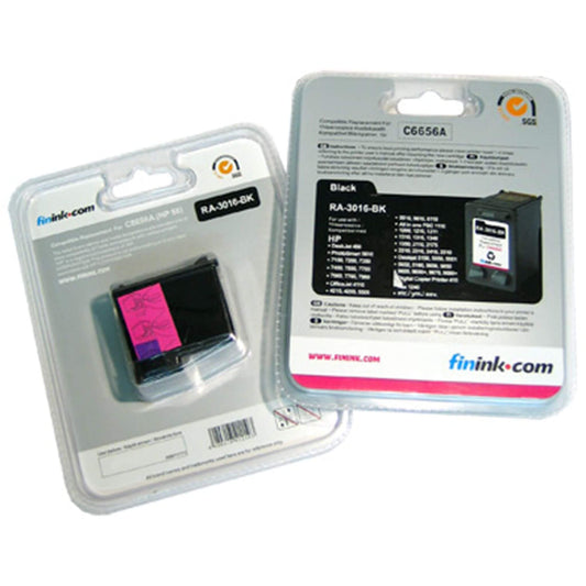 Musta mustekasetti, korvaa HP C6656A (HP 56) | Finink.com