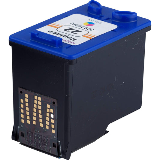 Kolmevärinen mustekasetti, korvaa HP C9352AE (HP 22) | Finink.com