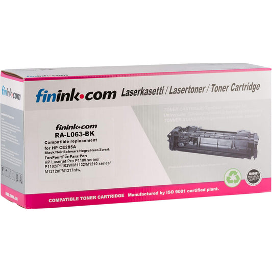 Musta värikasetti, korvaa HP CE285A (HP 85A) | Finink.com