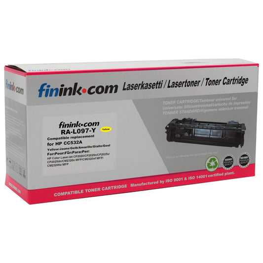 Keltainen värikasetti, korvaa HP CC532A | Finink.com